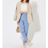 メタルパーツ付タックブラウス | alotta | 詳細画像6