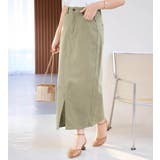 きれいめストレッチカラータイトスカート | alotta | 詳細画像18 