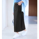 インディゴブラック | きれいめストレッチカラータイトスカート | alotta