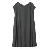 チャコール | 綿100%タック使いワンピース(ショート | Viola e Viola