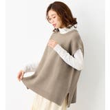 ケーブル柄ニットベスト | Viola e Viola | 詳細画像15 