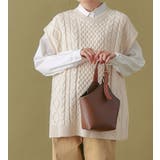 ケーブル柄ニットベスト | Viola e Viola | 詳細画像29 