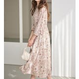 柄アソートギャザーデザインワンピース   | alotta | 詳細画像15 