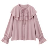 ラッフルカラーデザインブラウス | alotta | 詳細画像7