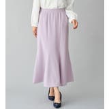 ラベンダー | 裏ファー切替マーメイドスカート      | alotta