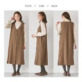 前ボタンＶネックジャンパースカート | Viola e Viola | 詳細画像2 