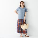 ラベンダーブルー | クルーネックTシャツ | Viola e Viola