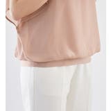 機能付インナー袖フリルシフォンブラウス | alotta | 詳細画像16