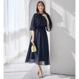 インナー付シャーリングシフォンワンピース | alotta | 詳細画像11 