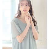 インナー付シフォンタックチュニック | alotta | 詳細画像7