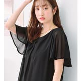 インナー付シフォンタックチュニック | alotta | 詳細画像24