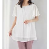インナー付シフォンタックチュニック | alotta | 詳細画像25