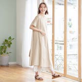 エクリュ | カットソーロングフレアーワンピース | Viola e Viola