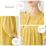 ドビー素材ギャザーチュニック | Viola e Viola | 詳細画像2 