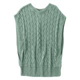 セージ | 透かし編みニットベスト | Viola e Viola