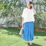 オフホワイト | 綿混シルケット素材ゆったりトップス | Viola e Viola