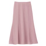 ラベンダーピンク | 麻調カラーマーメイドスカート | alotta