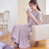 やわらかパイル裾フリルワンピース | alotta | 詳細画像1 