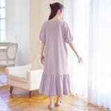 やわらかパイル裾フリルワンピース | alotta | 詳細画像6 