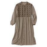 刺しゅうの大人シャツワンピース | Viola e Viola | 詳細画像17 