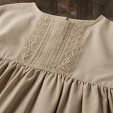 レースを添えた裾フレアーブラウス | Viola e Viola | 詳細画像2 