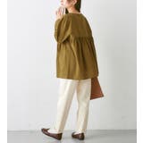 レースを添えた裾フレアーブラウス | Viola e Viola | 詳細画像8 