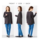 あったか綿１００％チュニックＴシャツ | Viola e Viola | 詳細画像3 