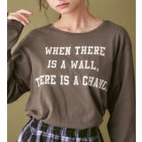モカ | あったか綿100%ロゴTシャツ | Viola e Viola