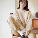 エクリュ | ゆるっとふんわり素材ニット | Viola e Viola
