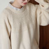 機能付求心編みニット | Viola e Viola | 詳細画像1