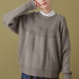 グレー | 機能付求心編みニット | Viola e Viola