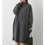 ふんわりケーブルニットワンピ | Viola e Viola | 詳細画像10 