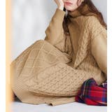 ふんわりケーブルニットワンピ | Viola e Viola | 詳細画像1 