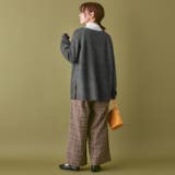 ふわもっちりちくちくしない深Vネックニット | Viola e Viola | 詳細画像8