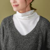 ふわもっちりちくちくしない深Vネックニット | Viola e Viola | 詳細画像1