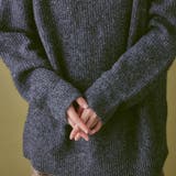 ふわもっちりちくちくしない深Vネックニット | Viola e Viola | 詳細画像2