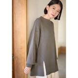 機能付サイドスリットハイネックニット | Viola e Viola | 詳細画像14 