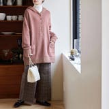 ニット風カットソーパーカーチュニック | Viola e Viola | 詳細画像4 