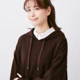 裏ファーマキシ丈ゆるパーカーワンピース | Viola e Viola | 詳細画像8 