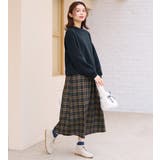 ネイビーネイビー系 | 楽ちんコーデ裏起毛ドッキングワンピ | Viola e Viola