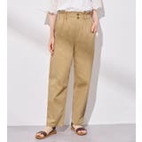 ベージュ | 綿ストレッチウエストデザインシェフパンツ | Viola e Viola