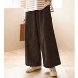 裏地あったかふんわり裏起毛ワイドパンツ | Viola e Viola | 詳細画像19 