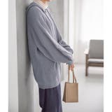 バルーン袖ゆるパーカーニット | Viola e Viola | 詳細画像10 