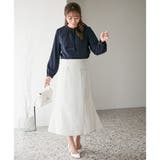 金ボタン付ボウタイブラウス        | alotta | 詳細画像6 