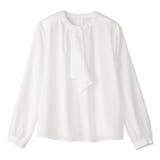 金ボタン付ボウタイブラウス        | alotta | 詳細画像9 