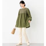 ケーブルニットドッキングチュニック | Viola e Viola | 詳細画像7 