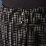 ラメツイードラップ風ミニスカート     | alotta | 詳細画像3 