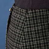 ラメツイードラップ風ミニスカート     | alotta | 詳細画像4 