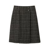 ラメツイードラップ風ミニスカート     | alotta | 詳細画像11 