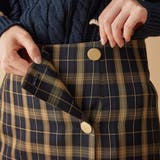 ラップデザインチェック柄タイトスカート  | alotta | 詳細画像4 